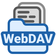 Logo from WebDAV on demand a connection of BrightAnalytics
