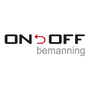 On Off bemanning logo