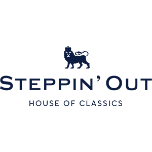Steppin' Out logo