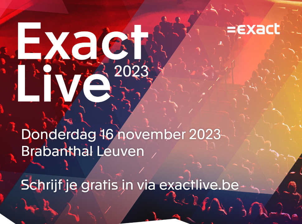 Meet us at Exact Live - BrightAnalytics